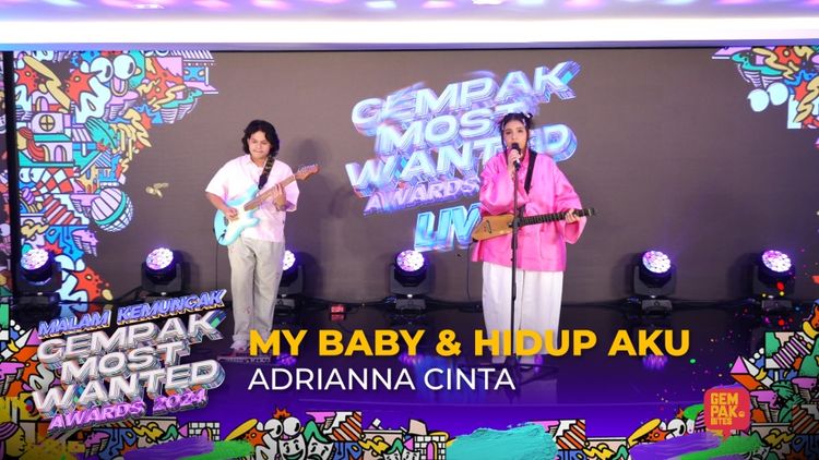 Adrianna Cinta - My Baby & Hidup Aku #GMWA2024