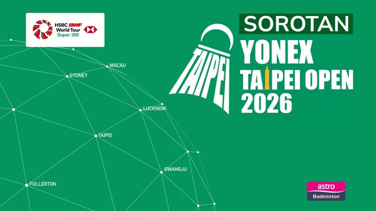 Sorotan BWF Terbuka Taipei 2026: Akhir