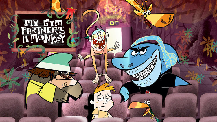 MY GYM PARTNER'S A MONKEY S1