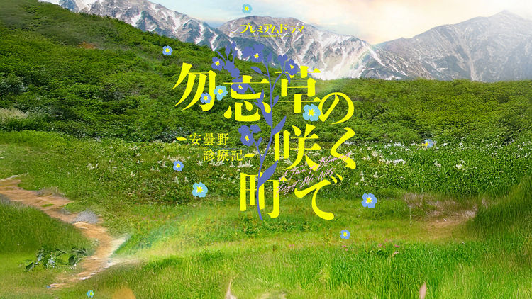 A Town of Blooming Forget-Me-Not