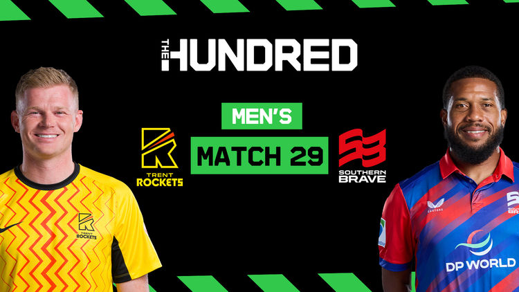LIVE: The Hundred Men's M29: TR Vs SB