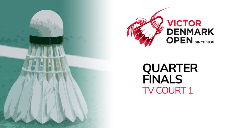 BWF: Denmark Open: QF: Crt 1