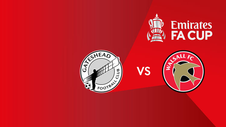 FA Cup: Gateshead vs Walsall