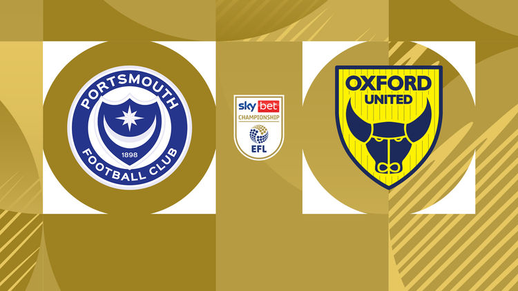 EFL: Portsmouth vs Oxford Utd
