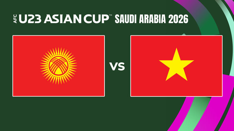 AFC U23 Asian Cup 2026: KGZ lwn VIE