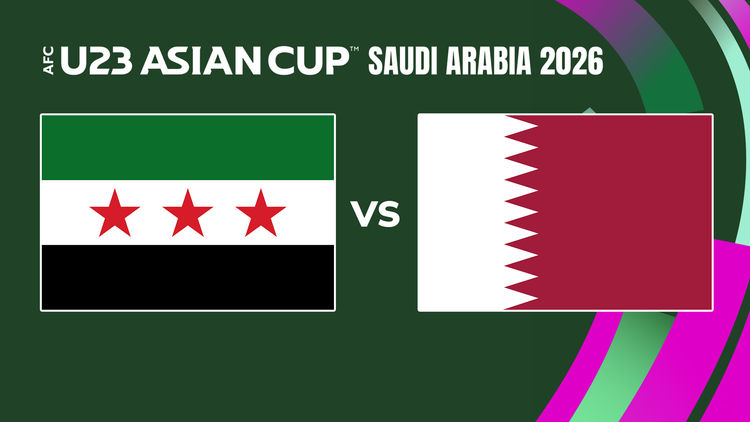 (L) AFC U23 Asian Cup 2026: SYR lwn QAT