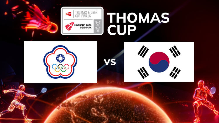 Thomas Cup: Taipei vs Korea