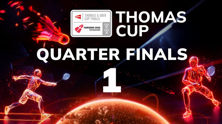 (L) Thomas Cup: China vs Malaysia
