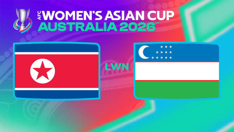 AFC Women's Asian Cup 2026: PRK lwn UZB