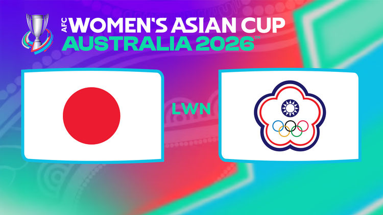 AFC Women's Asian Cup 2026: JPN lwn TPE