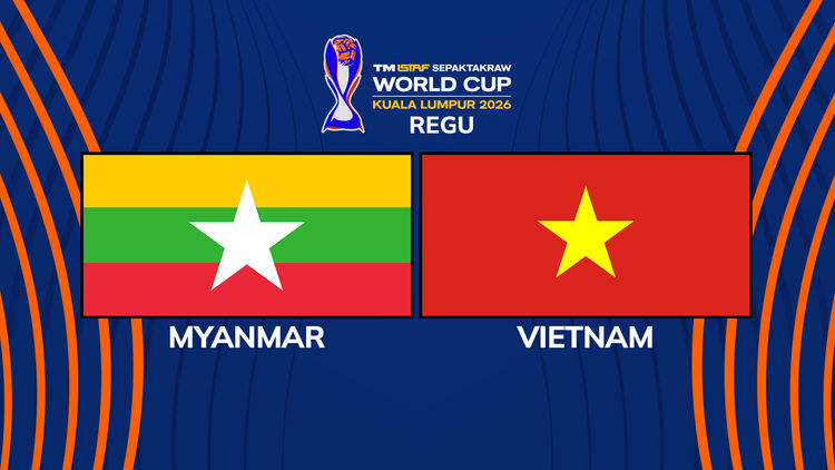 (L) ISTAF Sepak Takraw WC 2026: MYA lwn VIE