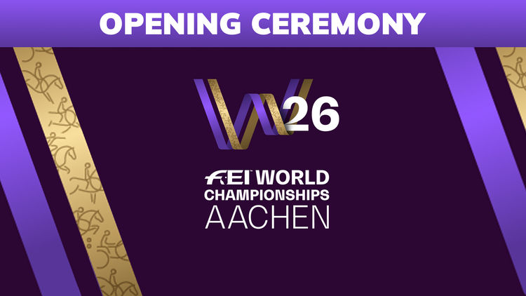 (L) FEI World C'ships: Opening Ceremony