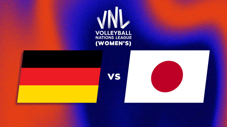 VNL Women's: Week 1: GER vs JPN
