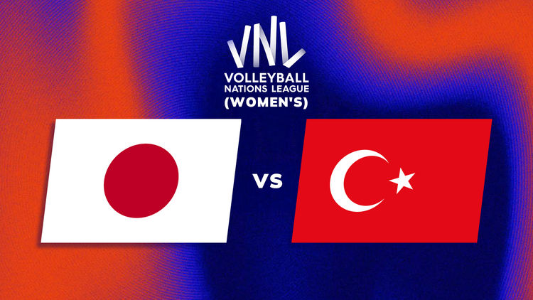 (D) VNL Women's: Week 3: JPN vs TUR
