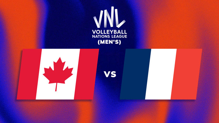 VNL Men's: Week 1: CAN vs FRA