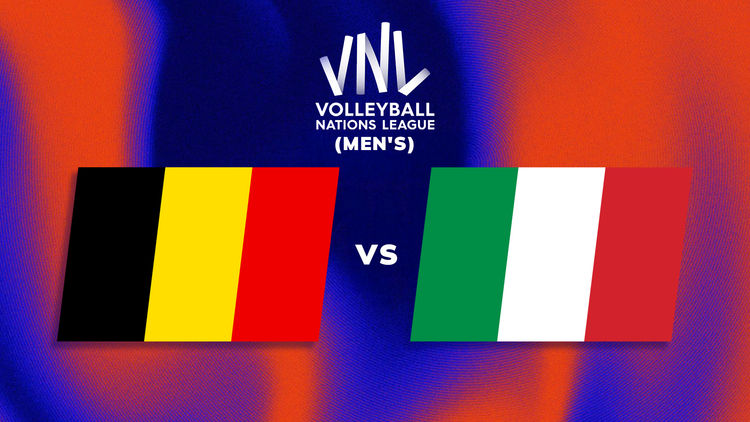 (L) VNL Men's: Week 3: Belgium vs Italy