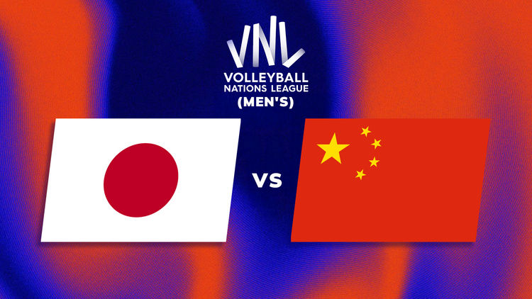 VNL Men's:: QFs: JPN vs CHN