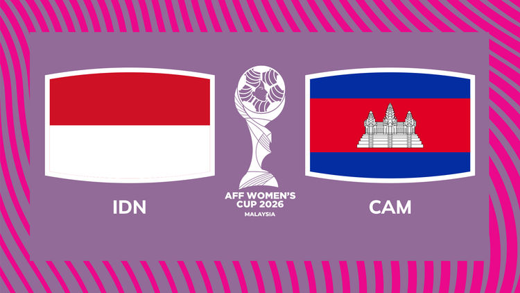 (L) AFF Women's Cup 2026: IDN lwn CAM