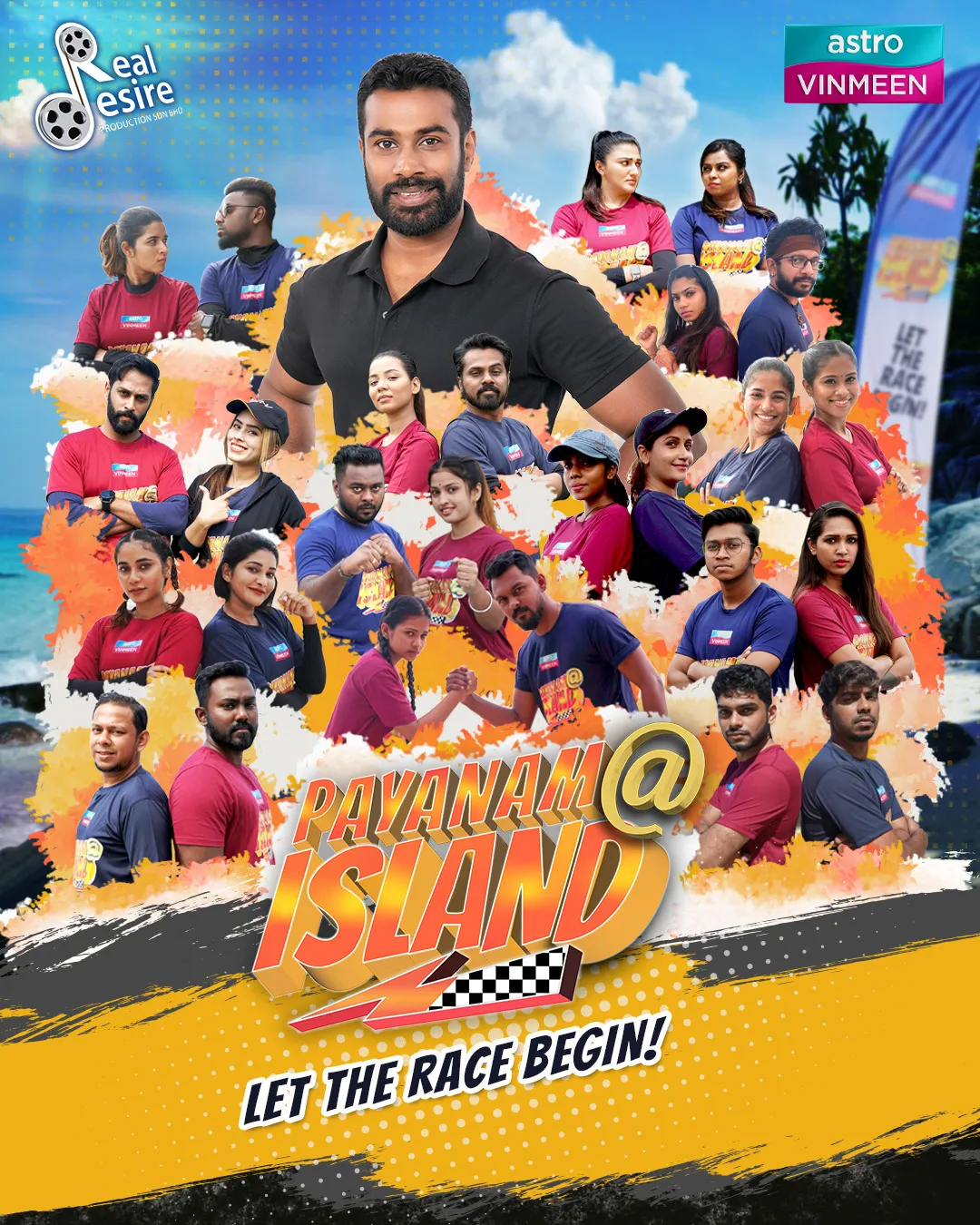 Local Tamil travelogue game show 'Payanam@Island' premieres 10 Feb on Astro Vinmeen (Ch 202)