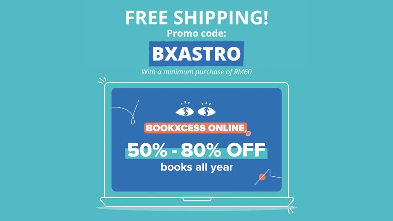 Astro customers enjoy discounts and free delivery from BookXcess