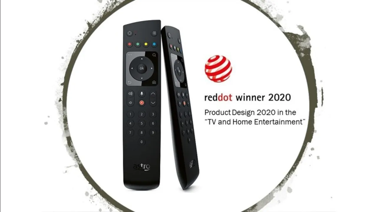 Astro’s Ultra Remote Wins a 2020 Red Dot Award for Product Design in the “TV and Home Entertainment” Category