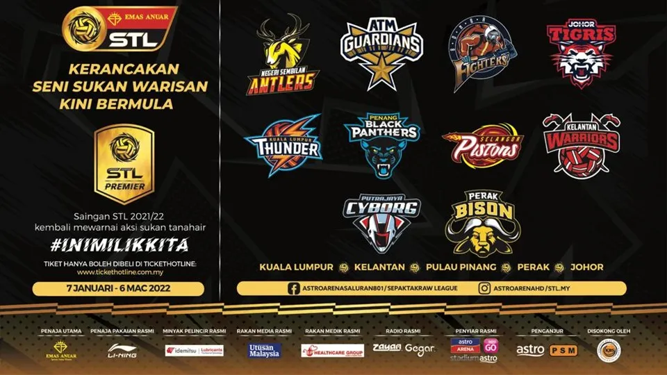 Emas Anuar STL 2021/22 kembali mewarnai aksi sukan tanahair