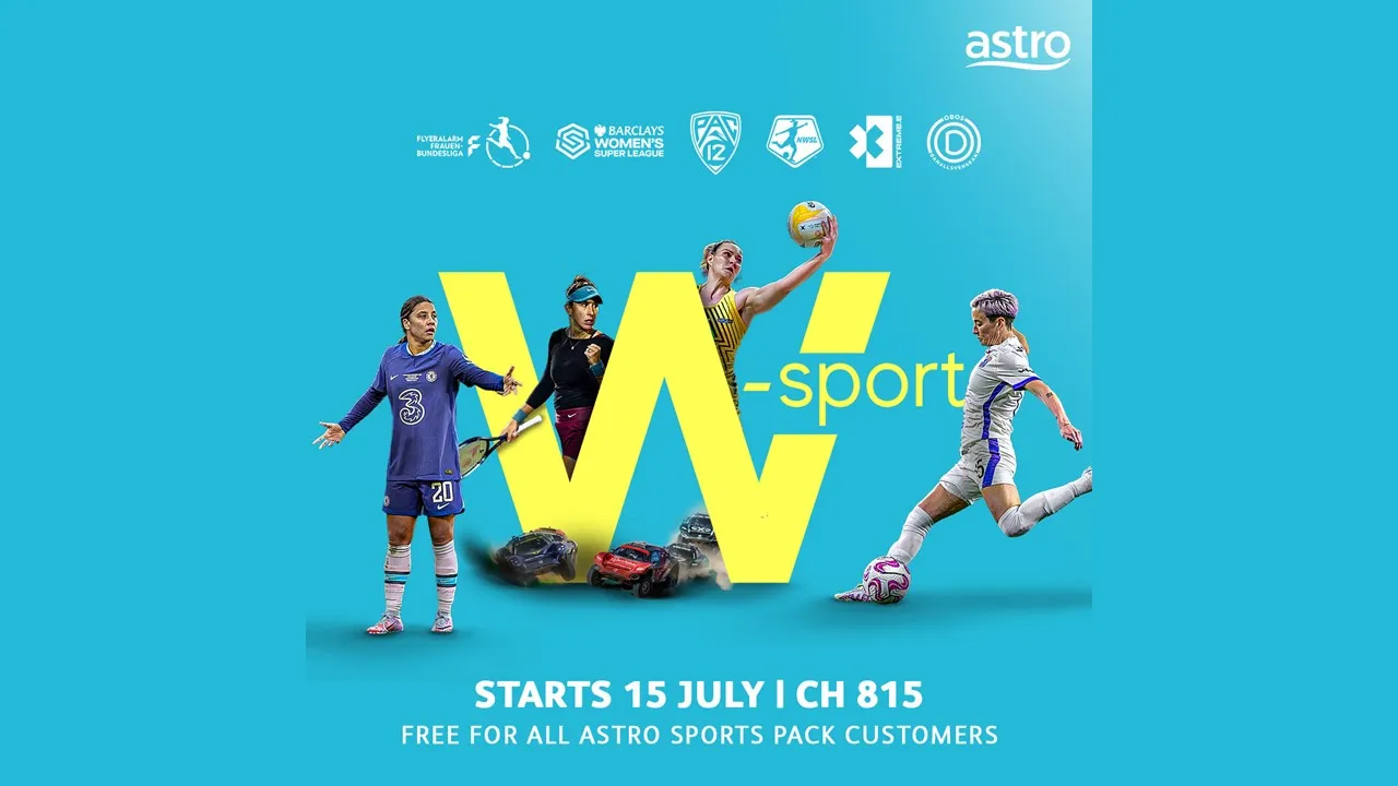 Astro partners W-Sport to bring dedicated women’s sports channel to Malaysia