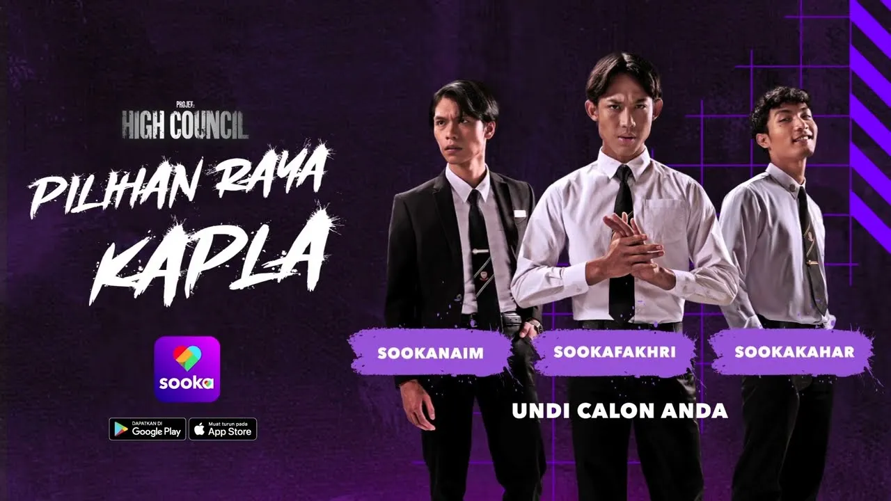 Fenomena Projek High Council kini tiba di aplikasi sooka