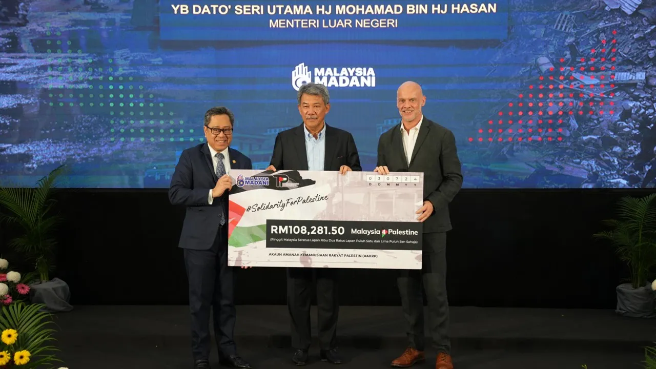 Malaysians Rally to Donate RM108,281.50 in 48 Hours for Malaysia4Palestine Initiative