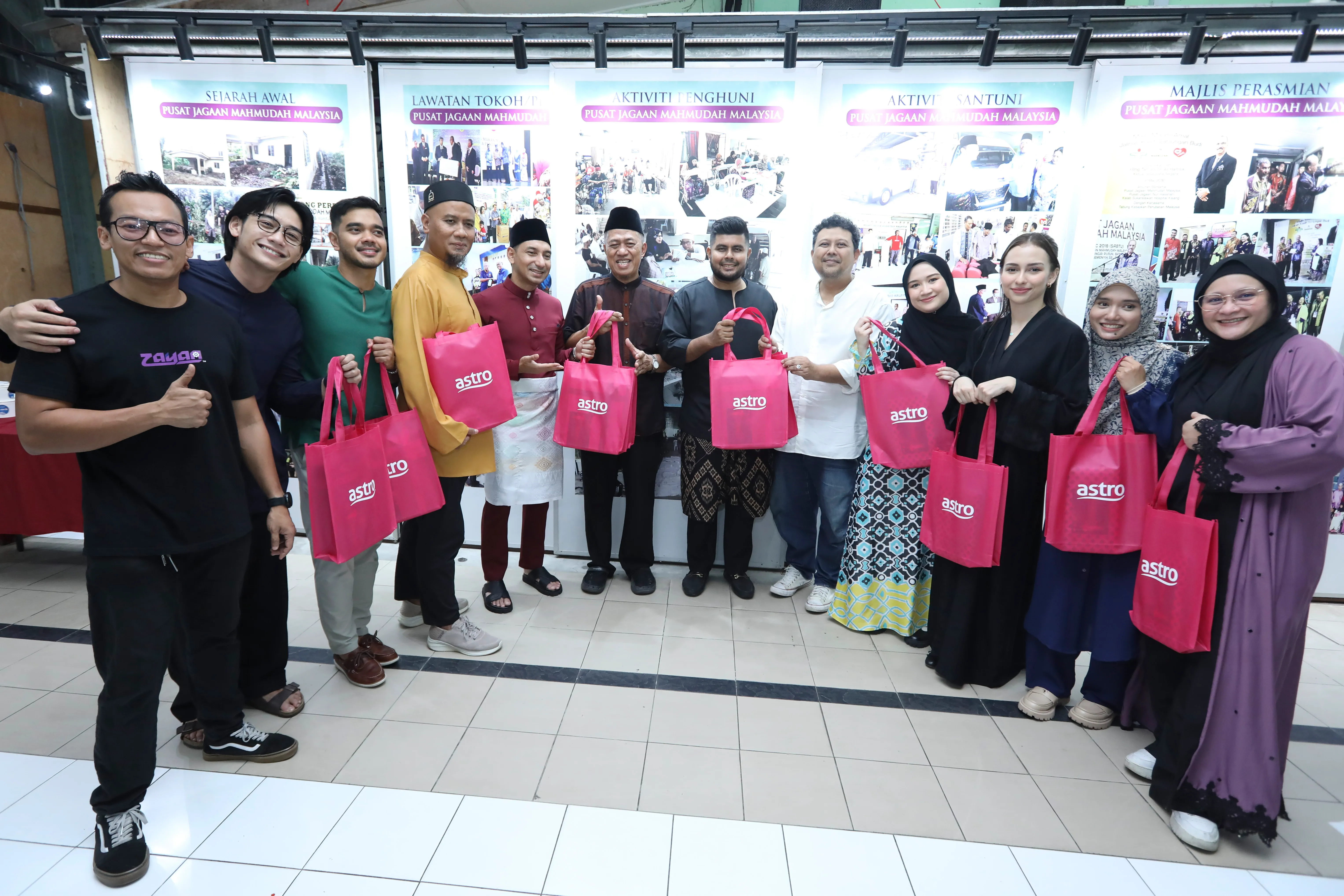 Astro Santuni Warga Pusat Jagaan Mahmudah, Angkat Tema Drama ‘Pengorbanan Kerana Cinta’