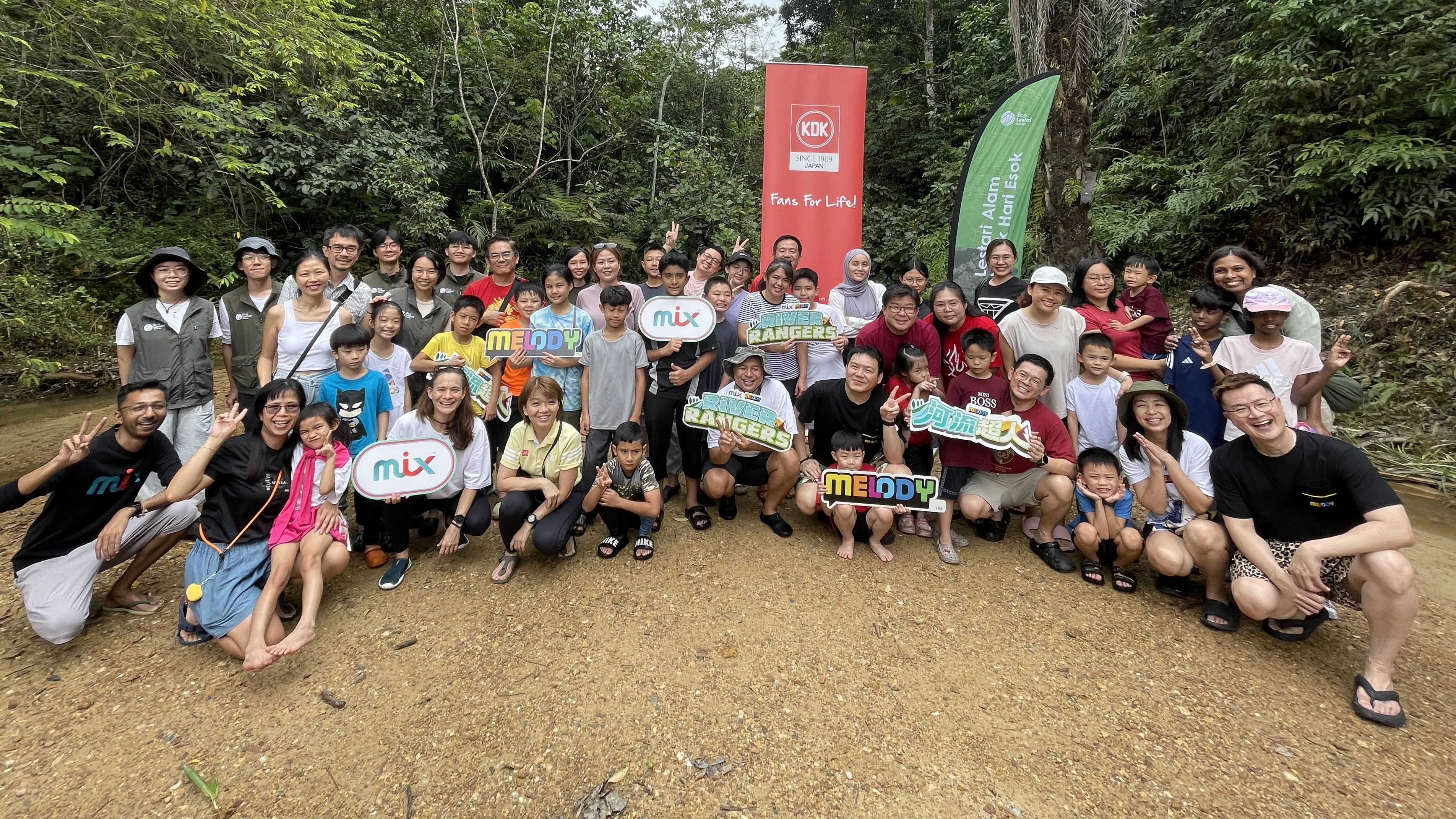 MIX and MELODY River Rangers Get Their Hands Dirty for a Cleaner Tomorrow