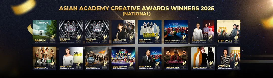 Astro Honoured with 16 Wins at the Asian Academy Creative Awards 2025