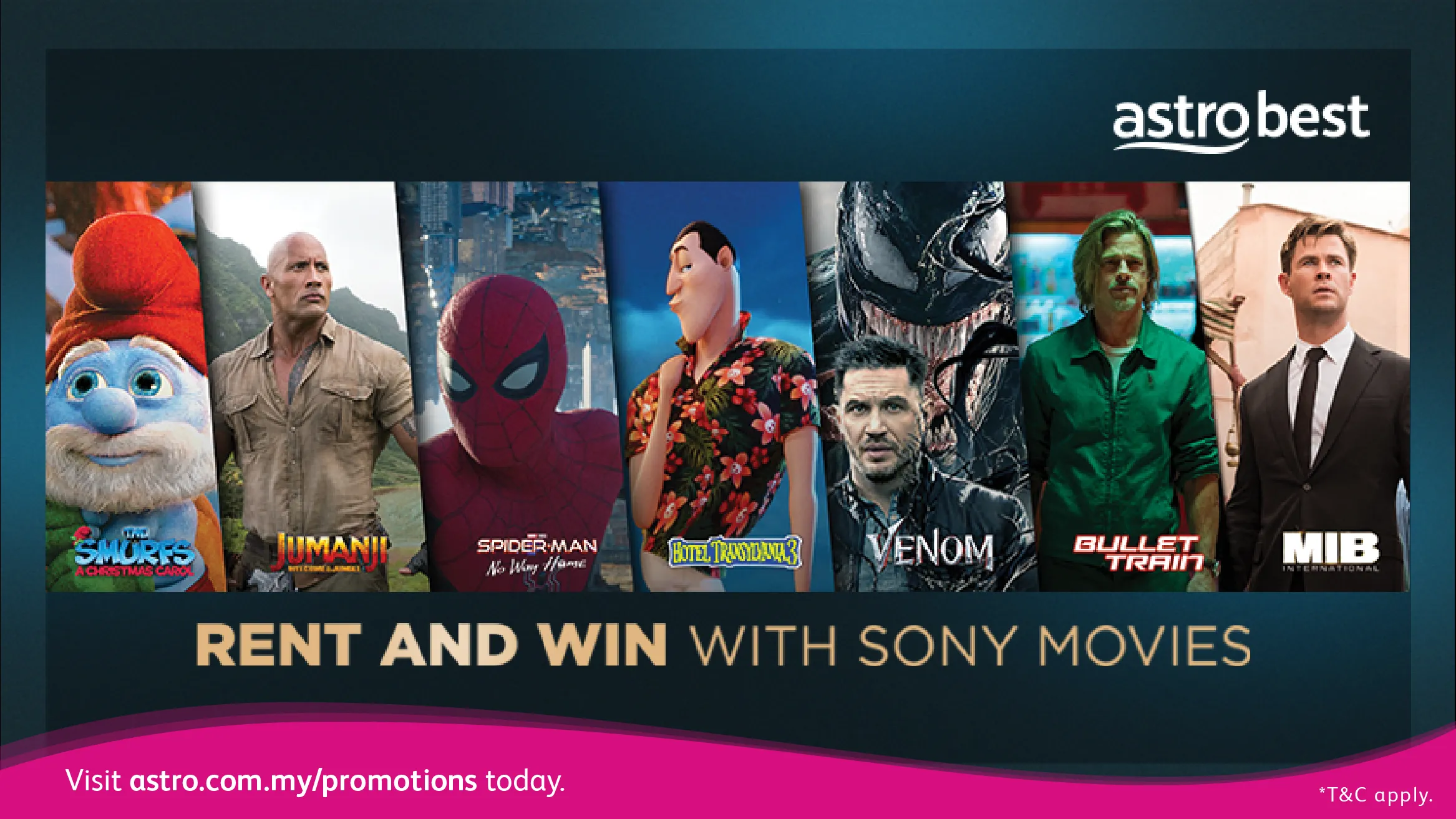 Stream blockbuster films on Astro Best and stand to win prizes