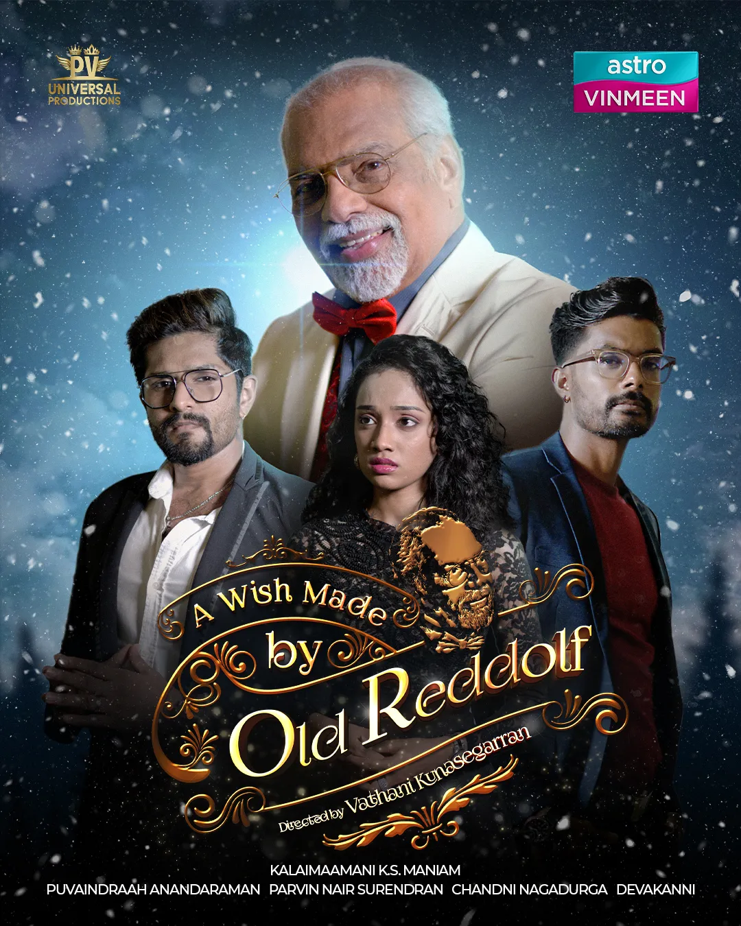 Local Tamil Christmas Special Telemovie ‘A Wish Made by Old Reddolf’ Premieres on Astro Vinmeen (Ch 202)