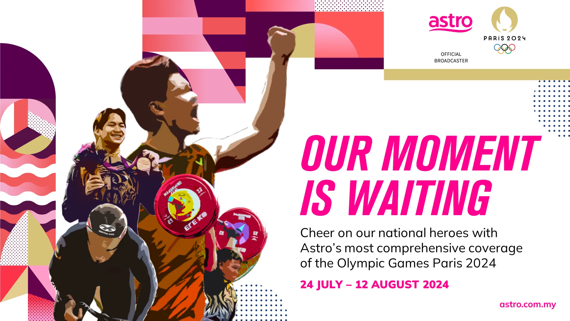 Astro Delivers the Most Comprehensive LIVE Coverage of the Paris Olympics – Watch Every Moment, Every Athlete, Anytime, Anywhere