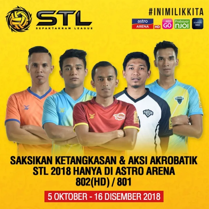 Asian Games Gold Medalists to Heat up Sepaktakraw League 2018