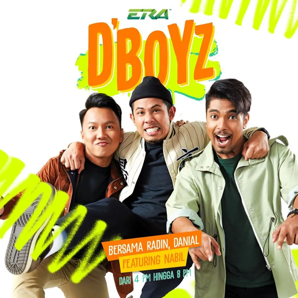 Gandingan baharu ERA D’Boyz bersama Nabil Ahmad
