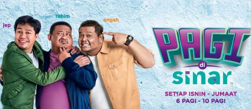 ANGAH PENGEMUDI BAHARU ‘PAGI DI SINAR’ BERSAMA JEP DAN RAHIM