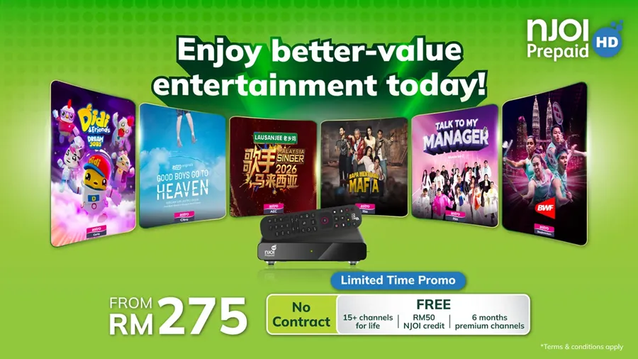 NJOI Free RM50 Credit
