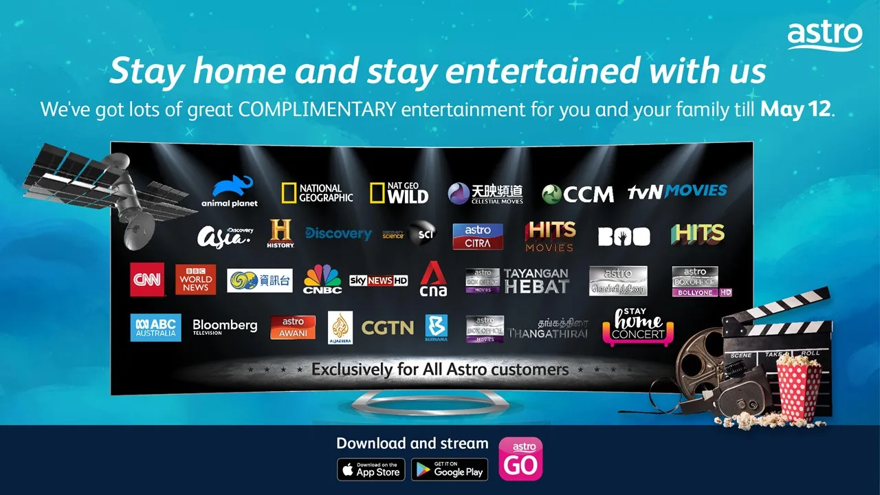 Astro Adds Complimentary Viewing for 6 Learning Channels