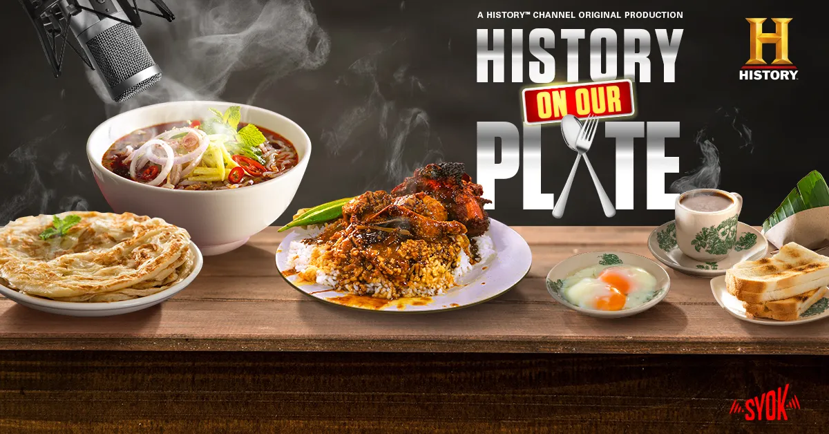 Stream The HISTORY Channel Asia’s first original podcast exclusively on SYOK