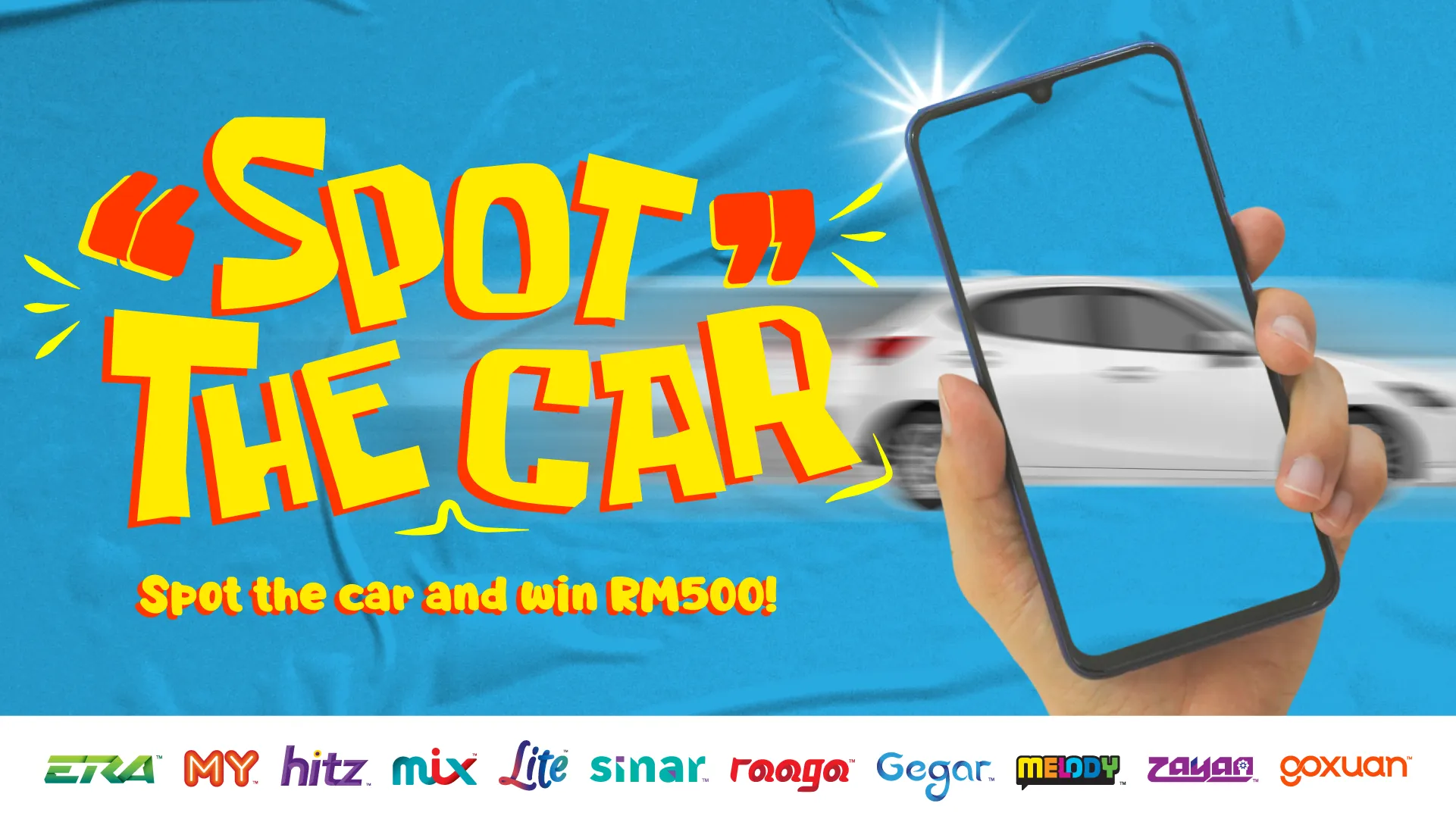 Win a share of RM5,500 in cash with ‘Spot The Car’ contest on Astro Radio