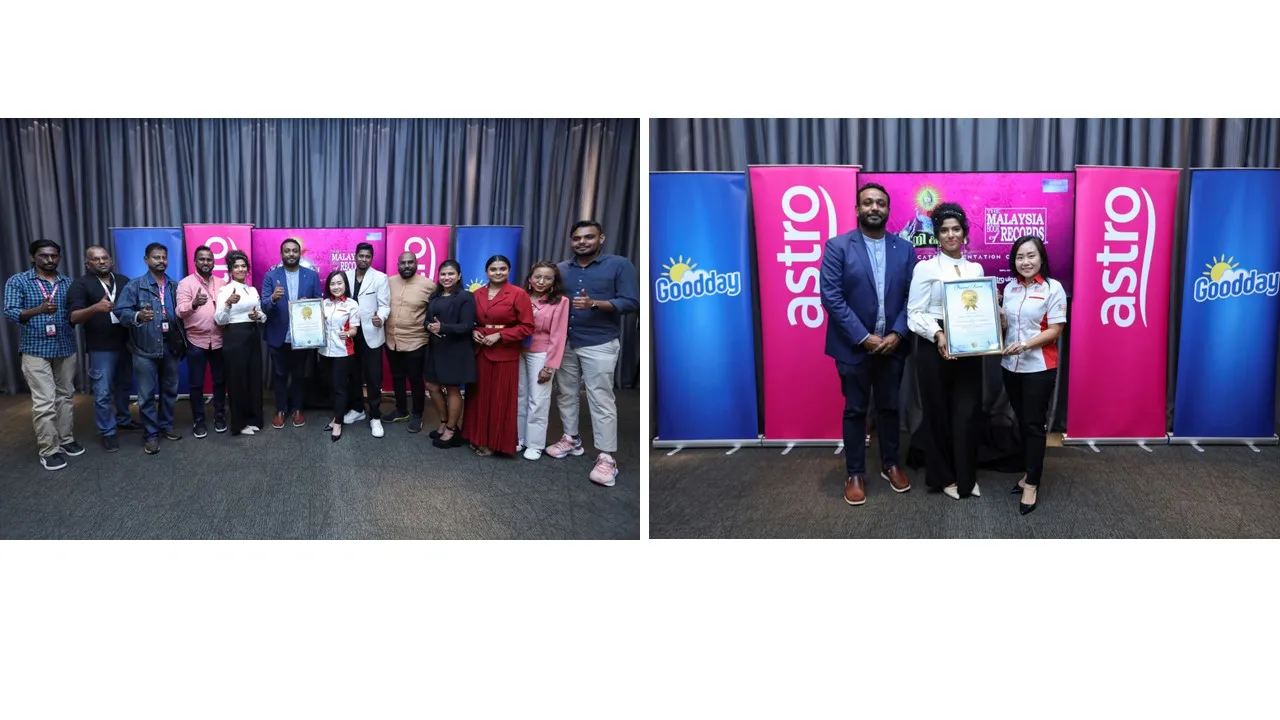 The Inaugural 24-Hour Live Telecast of Thaipusam Awarded by The Malaysia Book of Records