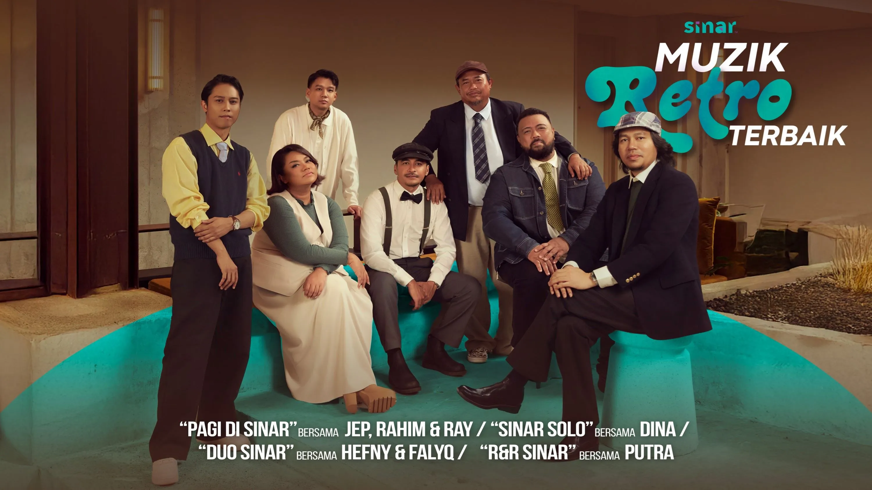 SINAR Tampil Tagline Baharu Muzik Retro Terbaik & Perkenalkan Barisan Penyampai