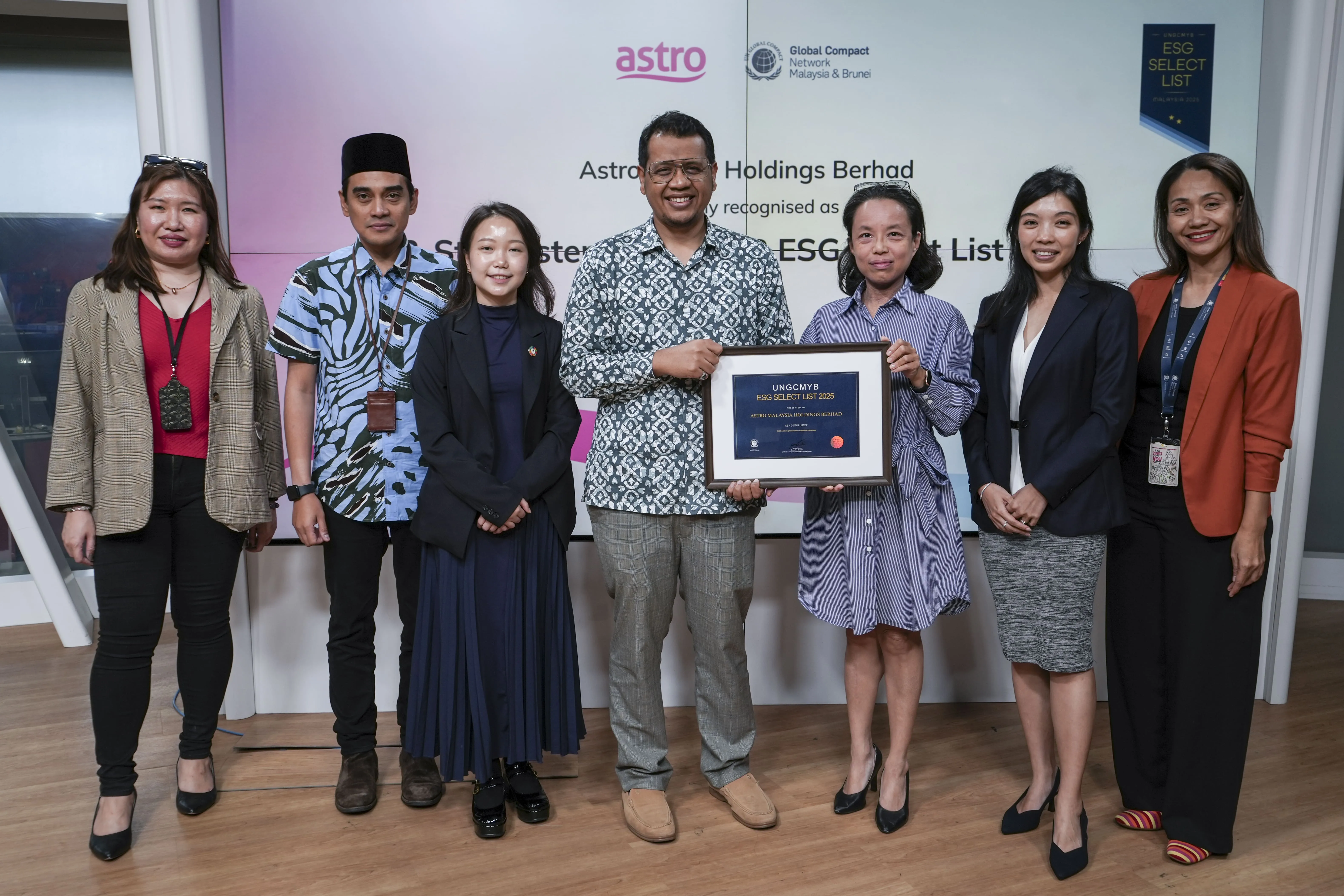 Astro Secures Top ESG Score and UNGCMYB Recognition