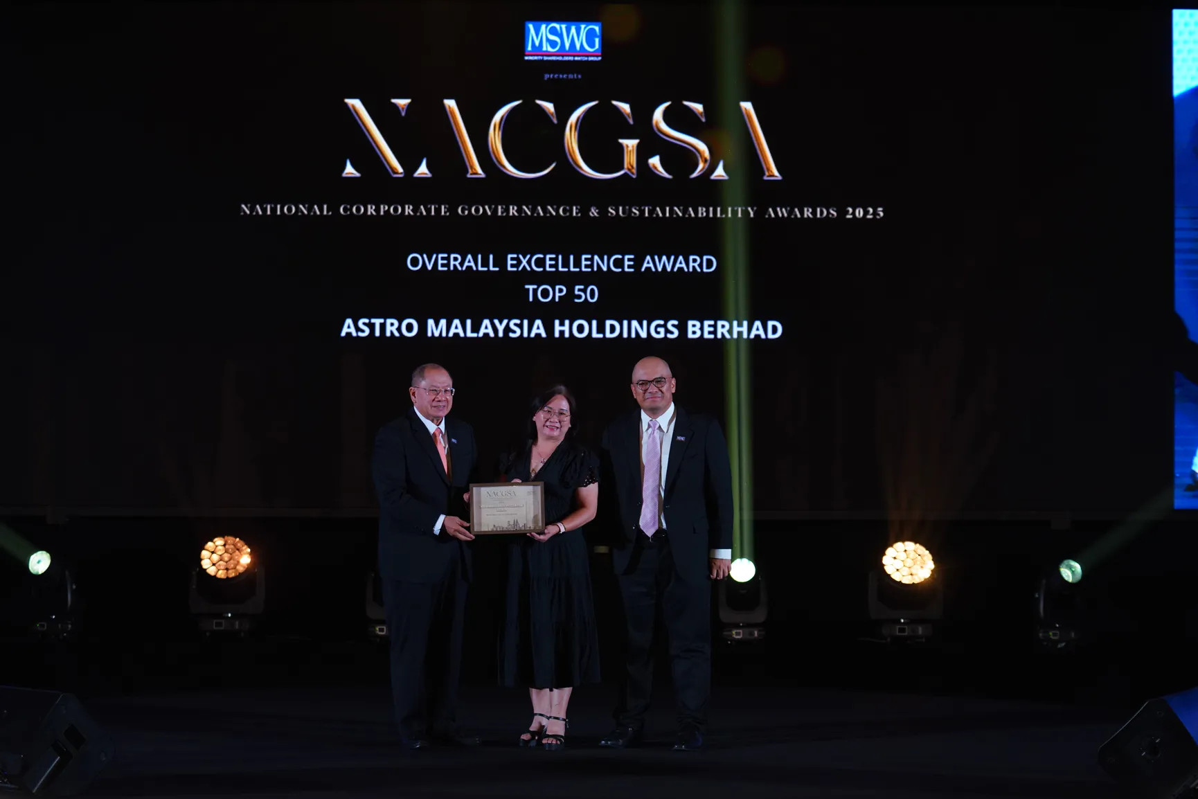 Astro Recognized Among Top 50 Public Listed Companies at NACGSA Awards 2025
