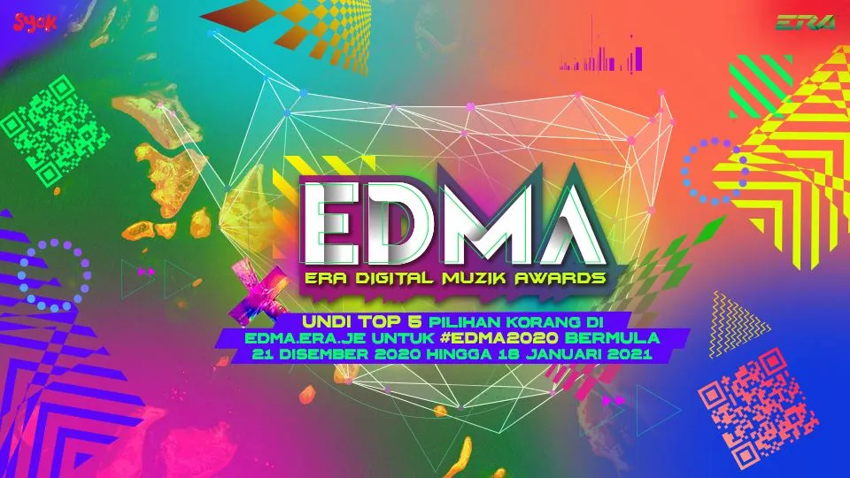 Undian ERA Digital Muzik Awards (EDMA) 2020 dibuka