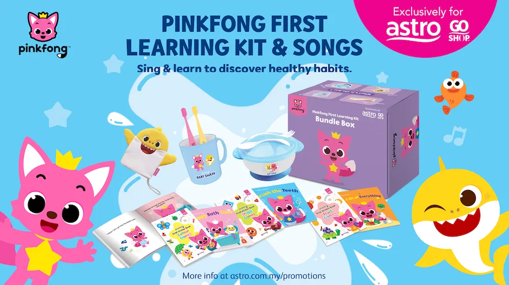 World’s first English ‘Pinkfong First Learning Kit’ launches on Astro