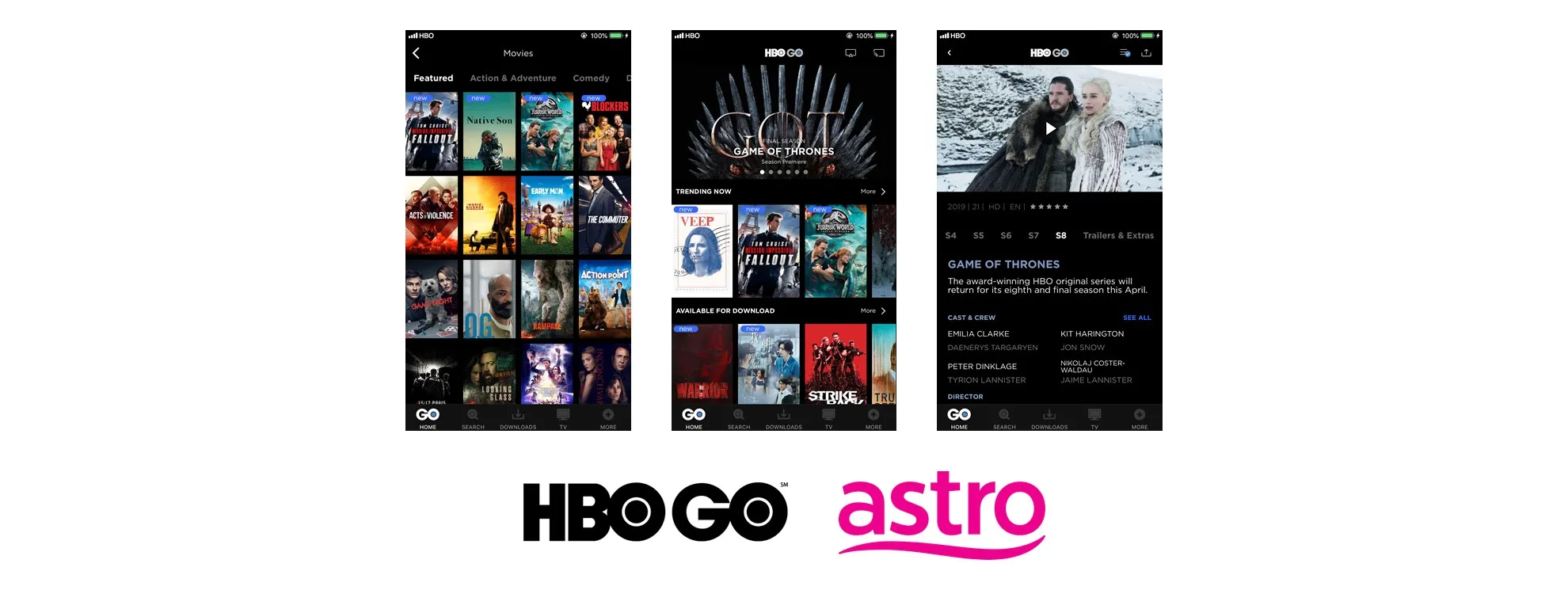 HBO Asia`s Streaming Platform HBO GO to debut exclusively in Malaysia on Astro in May