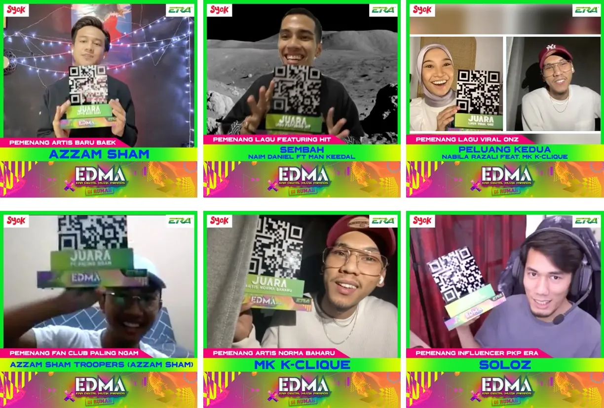 ‘ERA DIGITAL MUZIK AWARDS (EDMA) 2020’ MENGUMUMKAN PEMENANG DI NORMA BAHARU